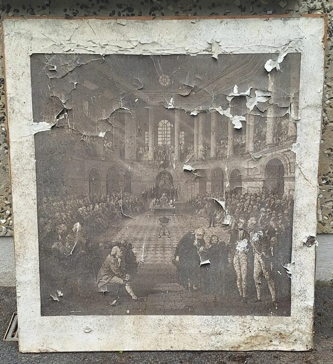1790 The Irish Housr of Commons Print - Image 1