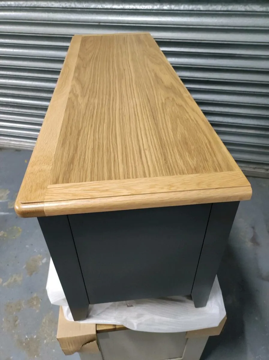 New oak TV units *Delivery - Image 4