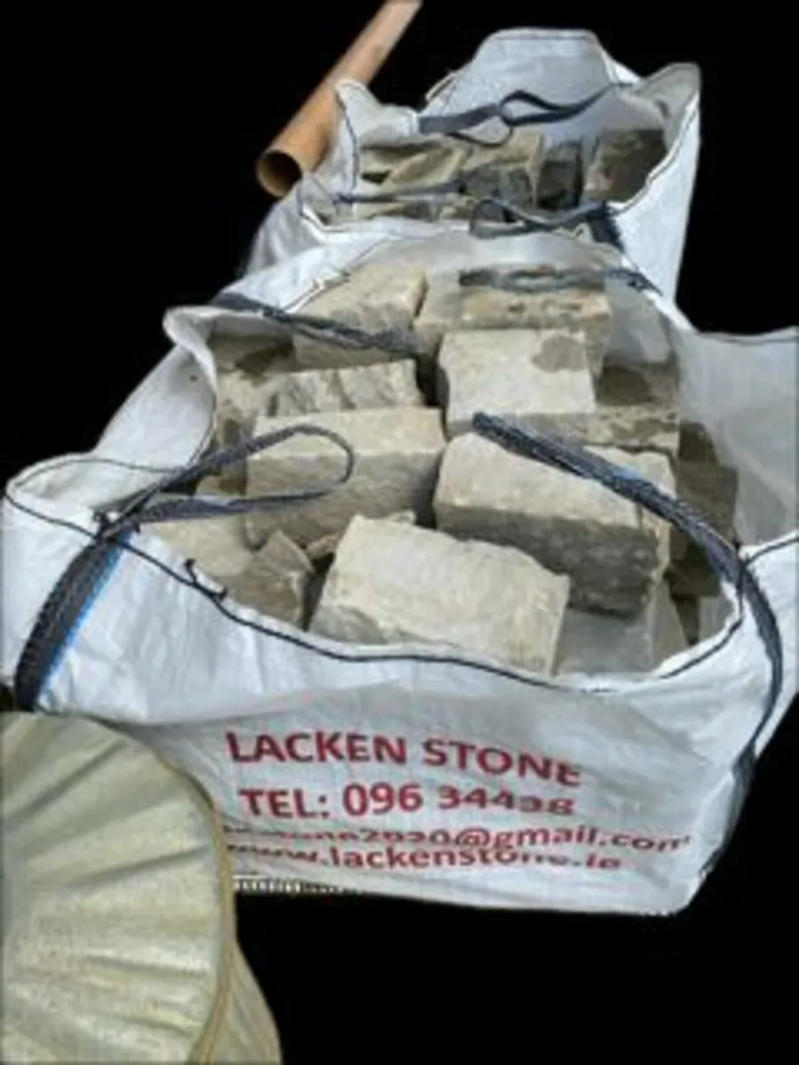 2 Bags of Lacken stone for sale