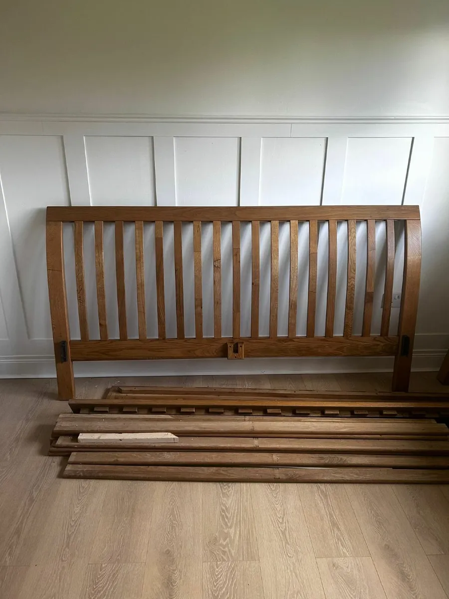 Superking Oak Bed Frame - Image 2