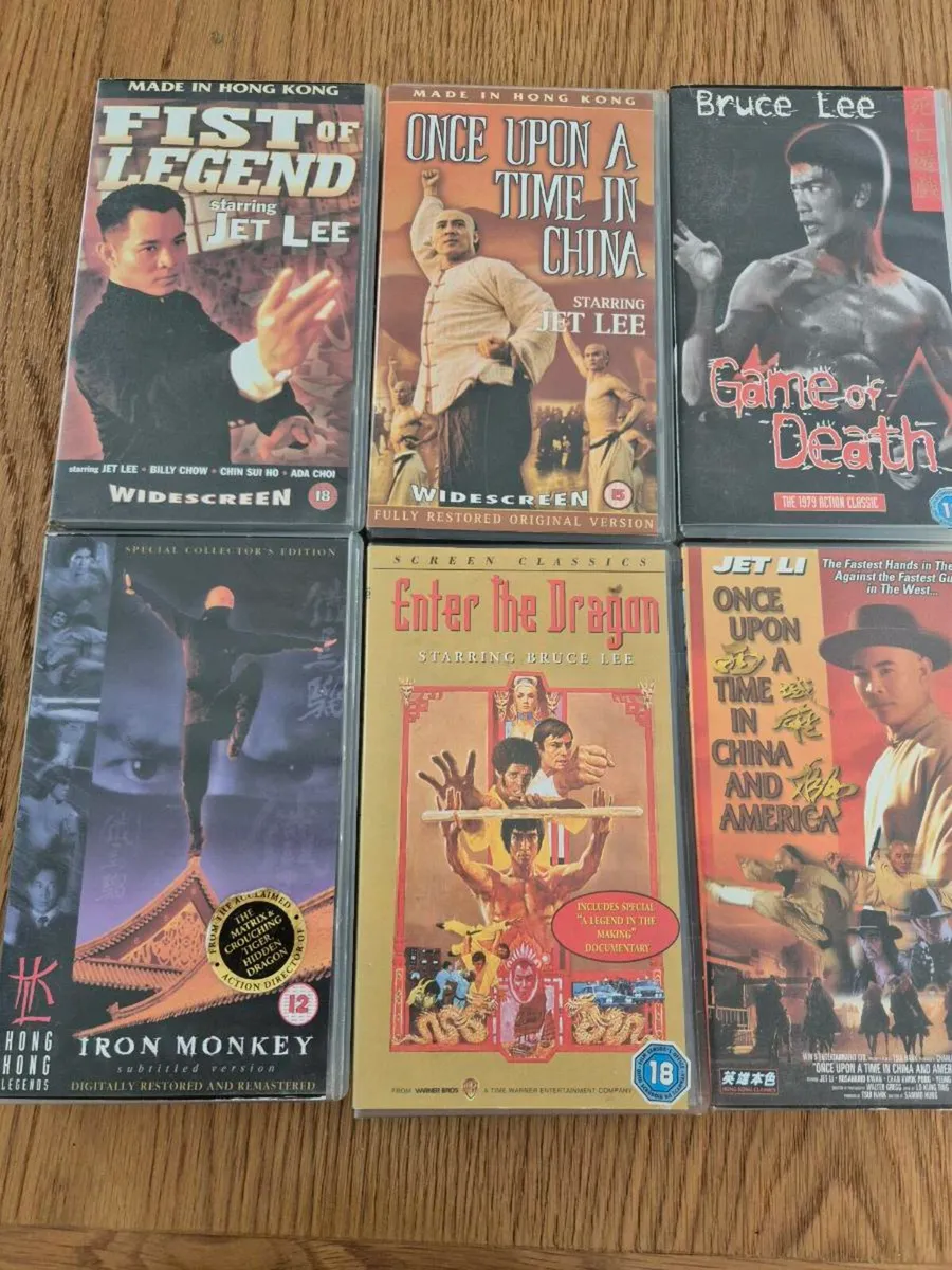 Vhs Martial Arts Movies