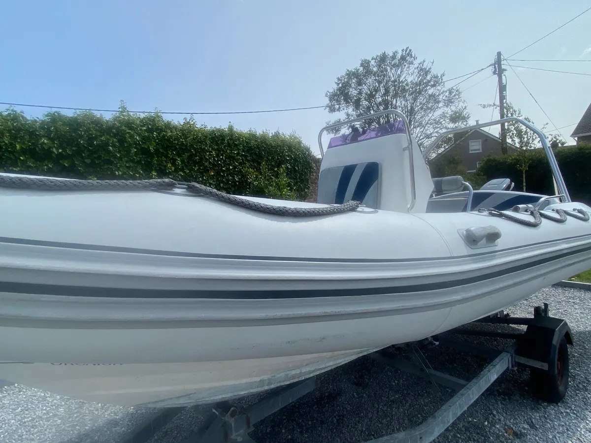 5.8 metre Infanta Rib and trailer for sale - Image 4