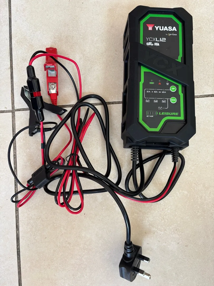 Yuasa leisure battery charger - Image 1