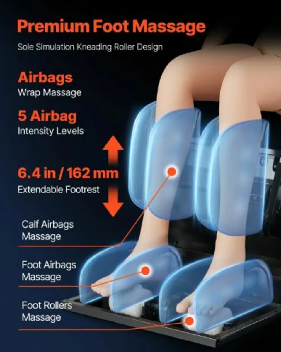 Massage Chair Full Body Zero Gravity Recliner - Image 2