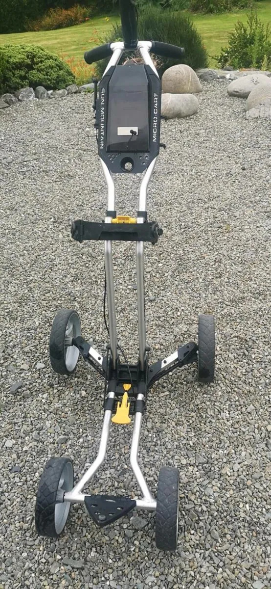 Sun Mountain Micro Cart, 4 wheel, lightweight - Image 3