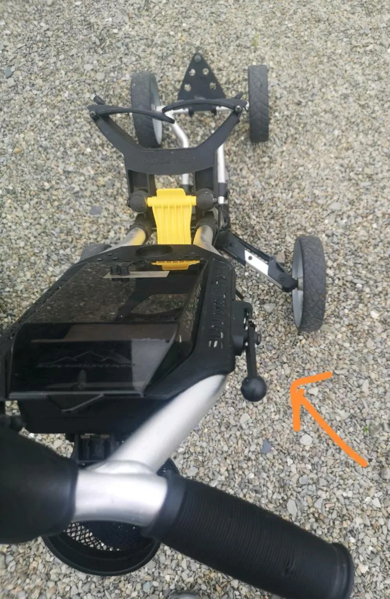 Sun Mountain Micro Cart, 4 wheel, lightweight - Image 4
