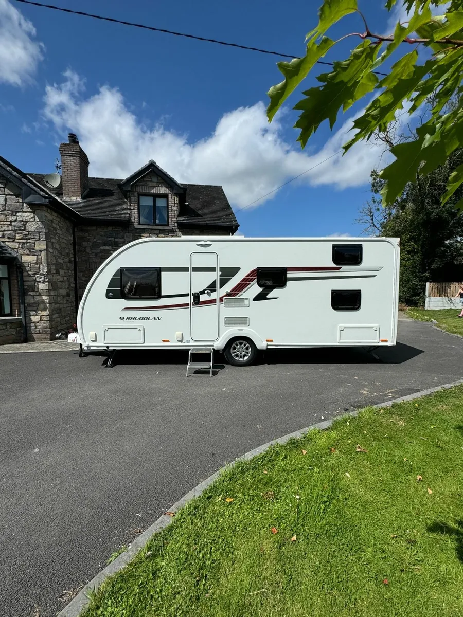 2017 Swift 6 Berth Fixed Bunks M-Movers Air Awning - Image 1