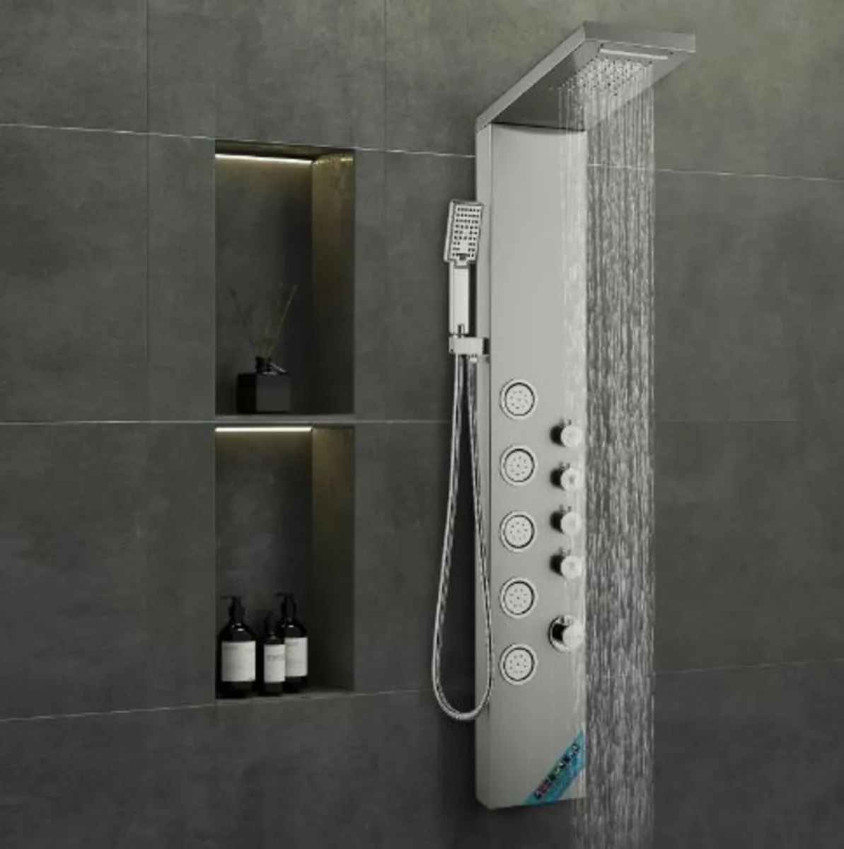 4 Shower Modes Shower Panel Tower - Image 4