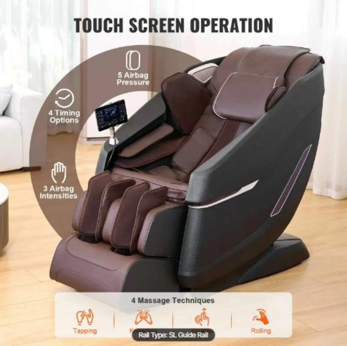 Full Body Massage Chair, Shiatsu Massager - Image 4