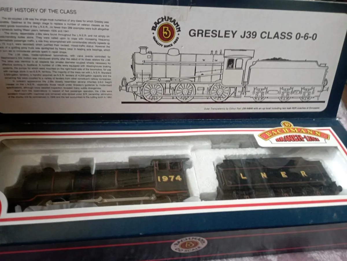 BACHMANN-GGESLEY  J39 CLASS 0-6-0 - Image 2