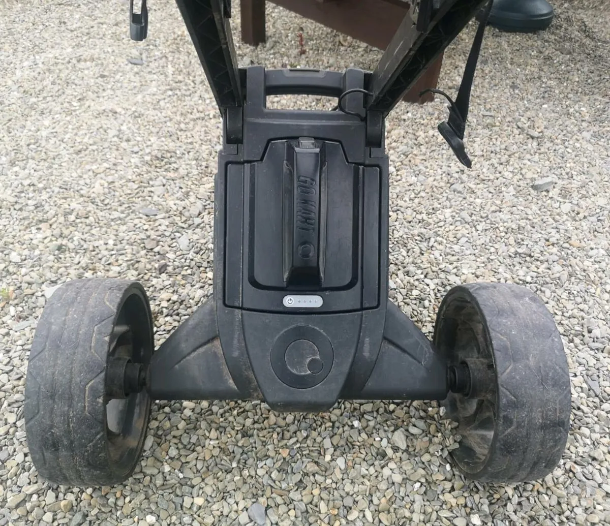 Gokart lithium golf trolley, lightly used. - Image 3