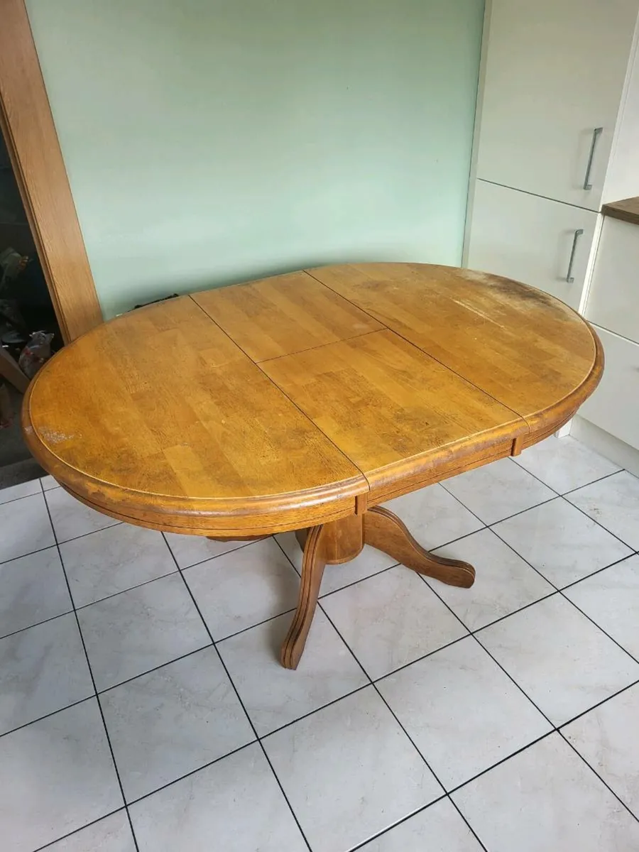 Kitchen table and chairs. Free to take away - Image 1