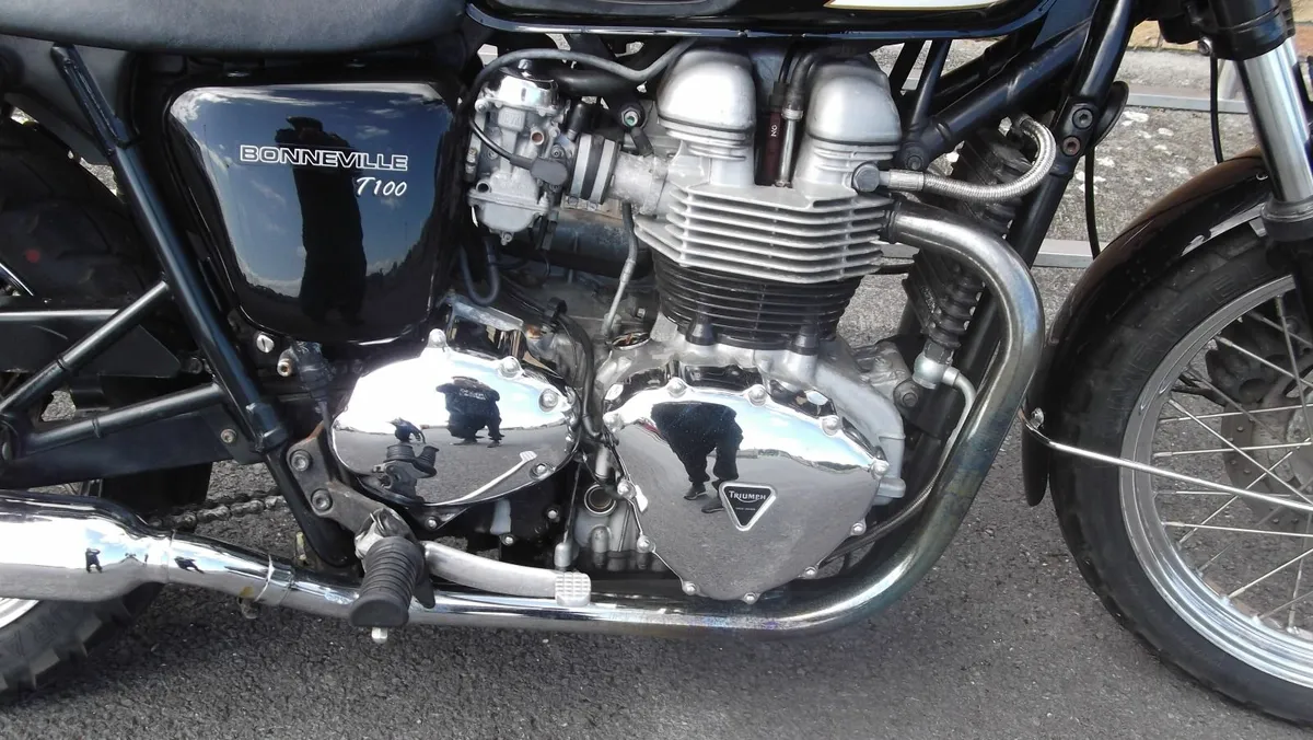 triumph bonneville t100 TRADE UP - Image 2