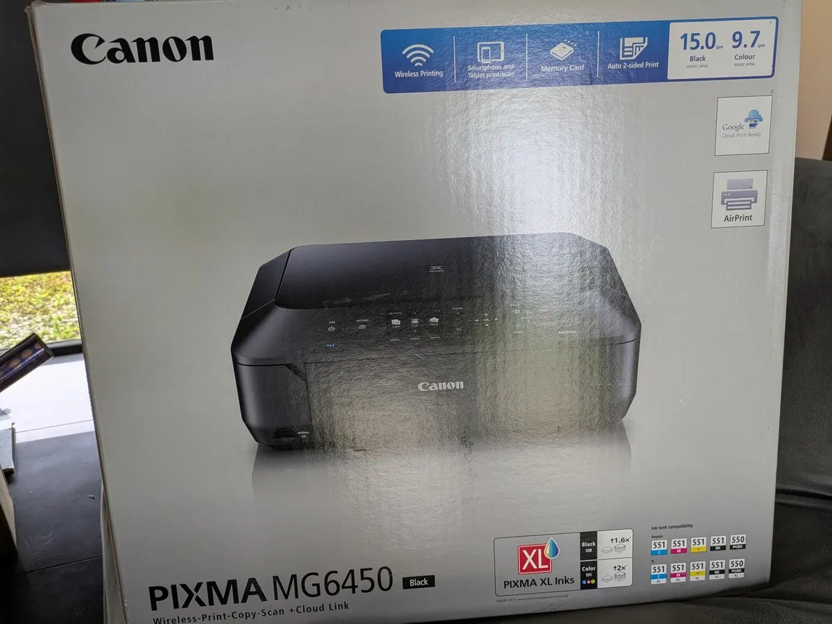 Canon Pixma MG6450 All-in-One Wireless Inkjet Prin - Image 1