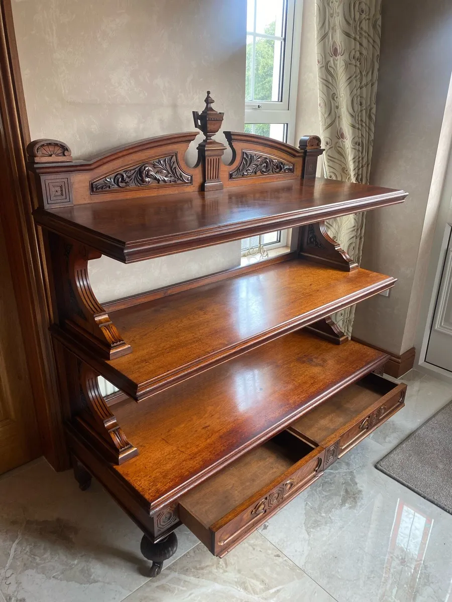 Victorian Etagere/Buffet - Image 3