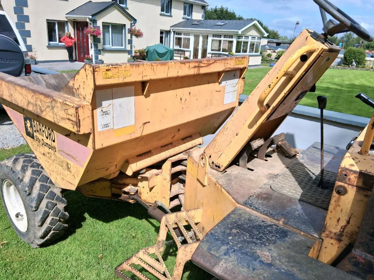 Barford 2ton dumper - Image 3