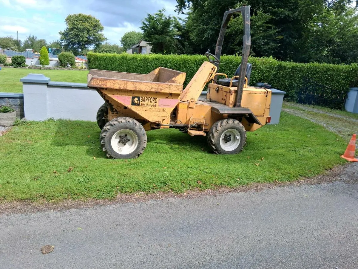 Barford 2ton dumper - Image 1