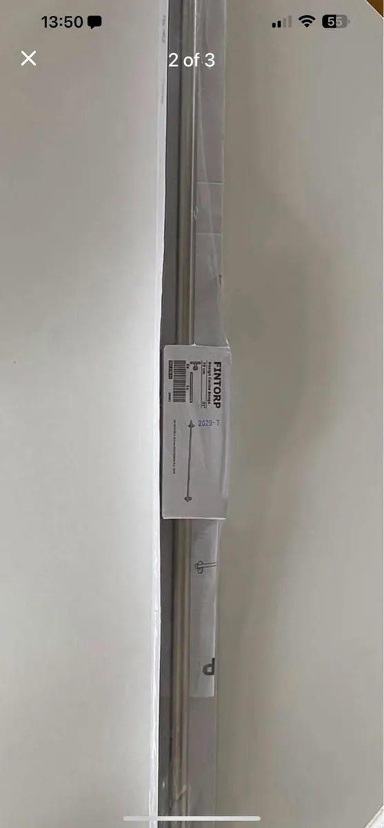 New Ikea Fintorp, rail nickel plated - Image 2