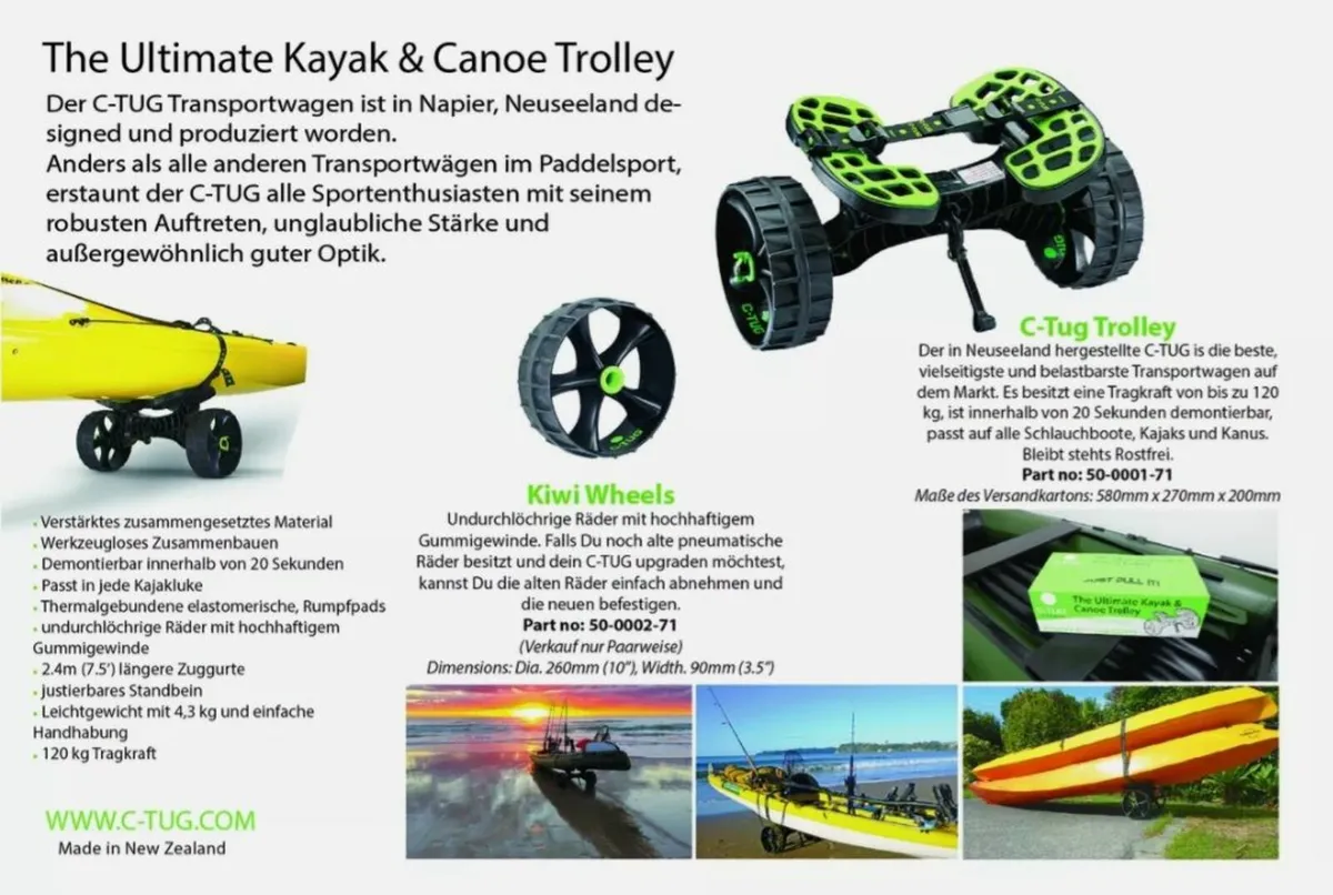 Kayak trolley C-TUG - Image 2