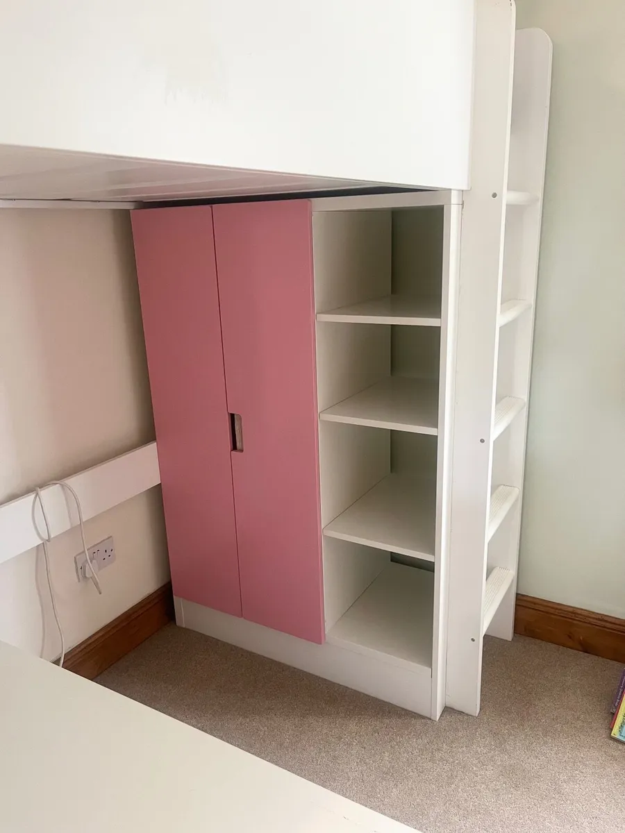 High Sleeper Bed With Desk - Image 2