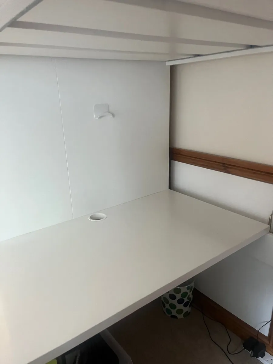 High Sleeper Bed With Desk - Image 4