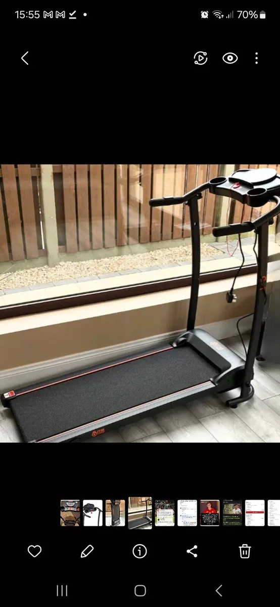 Compact Foldable treadmill - Image 1