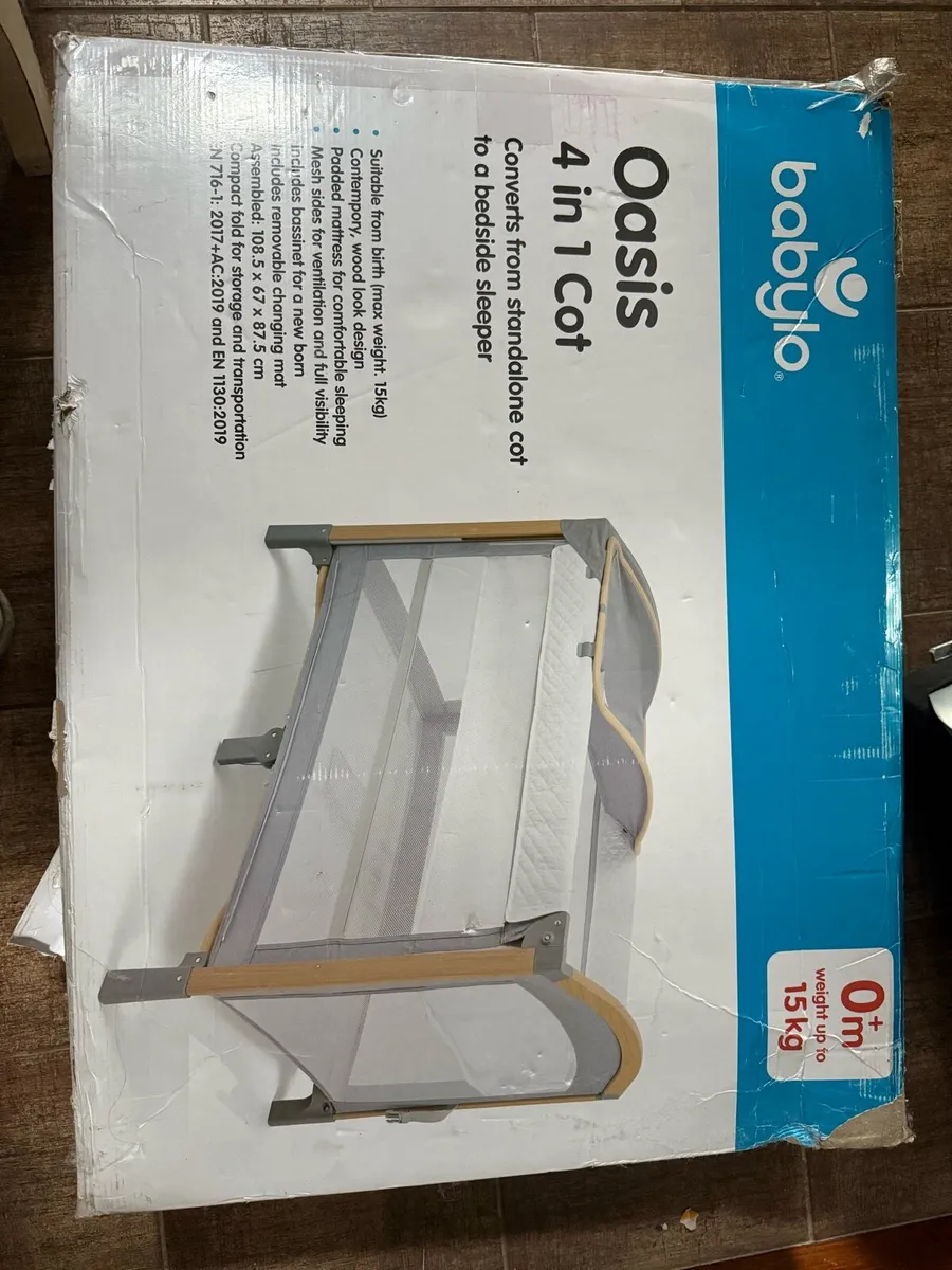 Babylo oasis 4 in 1 baby cot - Image 1