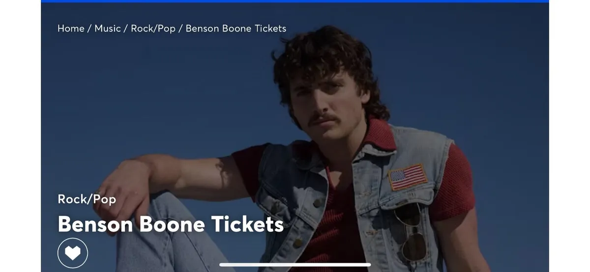 4 x Benson Boone tickets  &  Jade - little mix - Image 1