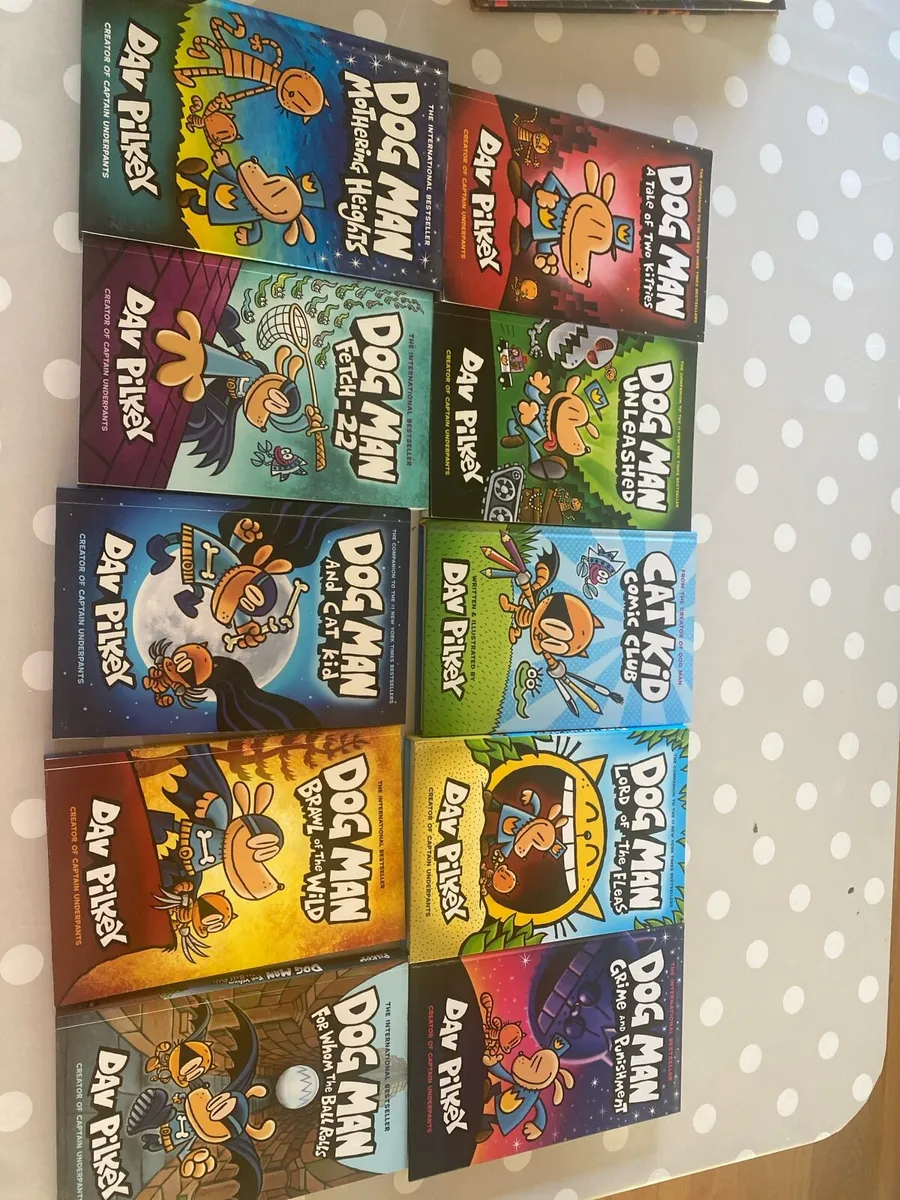 10 Dog Man books