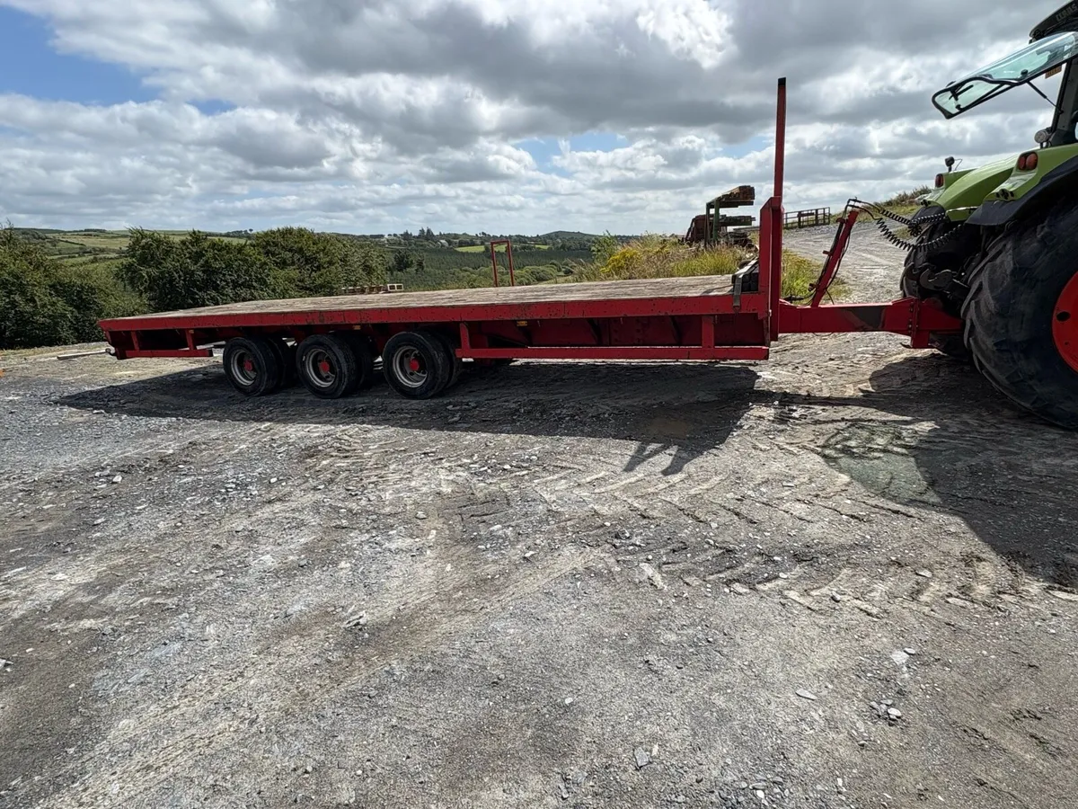Flat trailer - Image 1