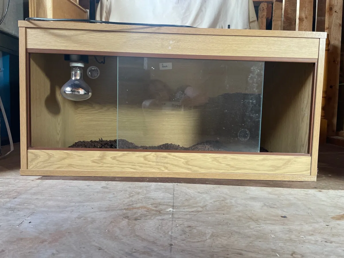 Reptile wooden vivarium - Image 1