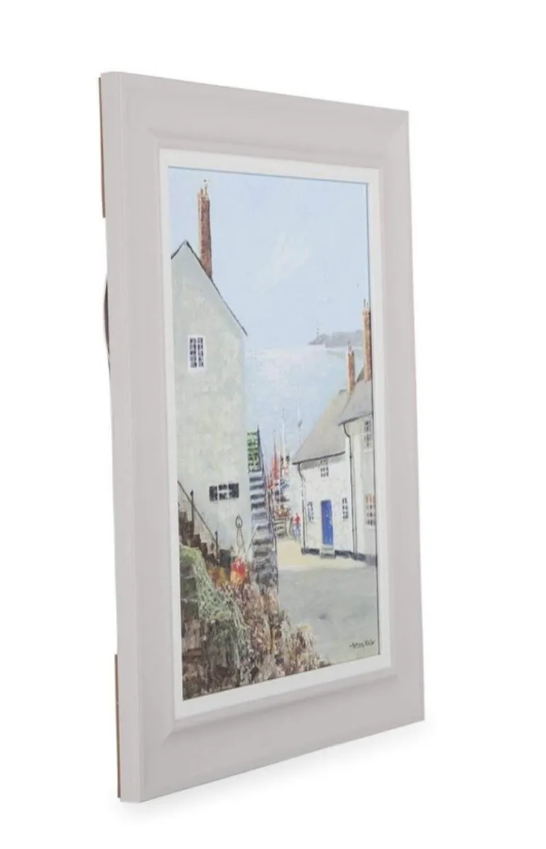 Seaside Village Painting - Image 2