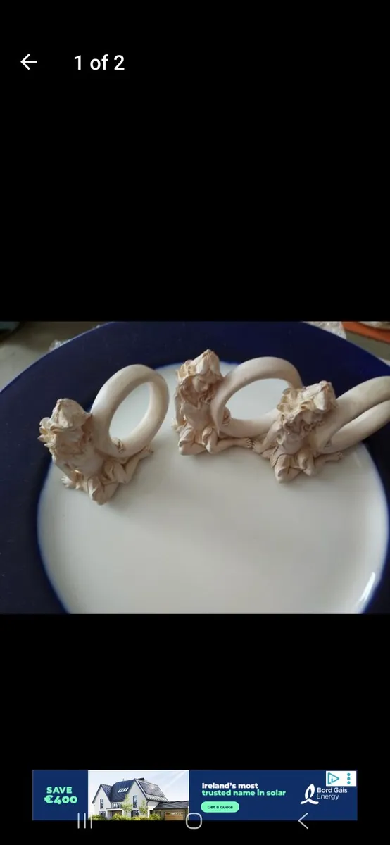 Three Fairy Napkin Rings