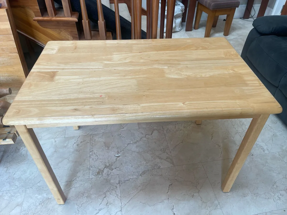 Beautiful 4 Ft Kitchen Dining Table - Can Deliver - Image 1