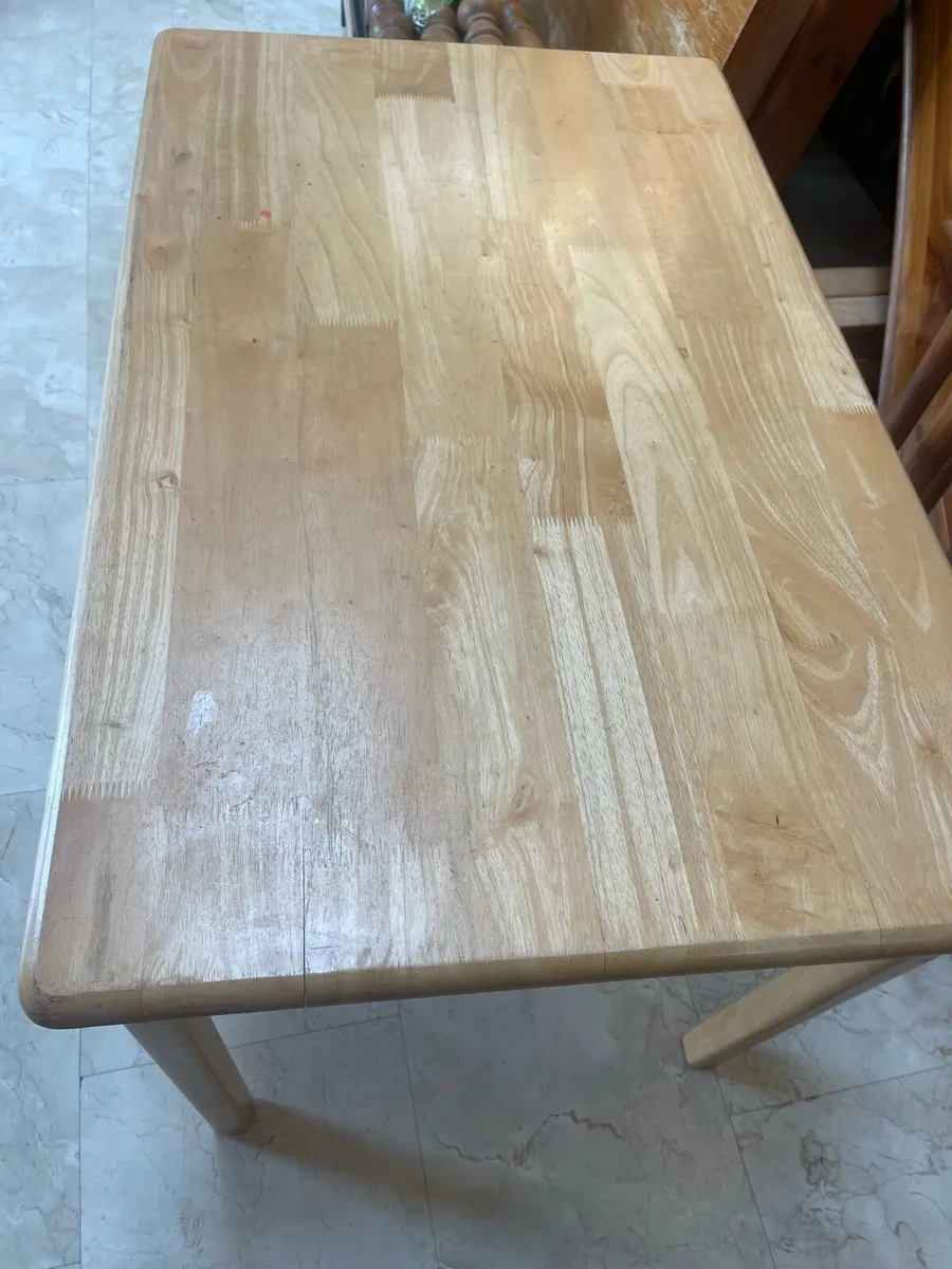 Beautiful 4 Ft Kitchen Dining Table - Can Deliver - Image 2