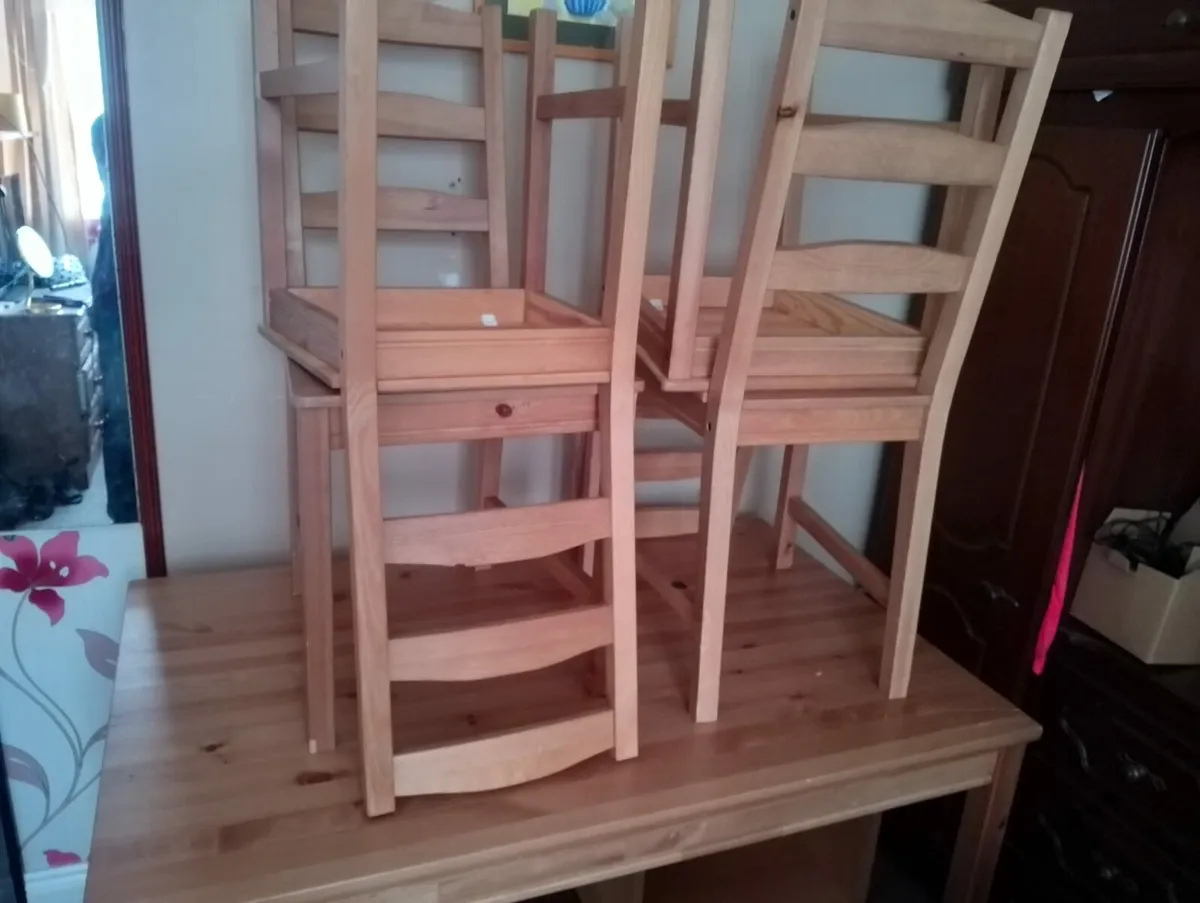 Table and chairs