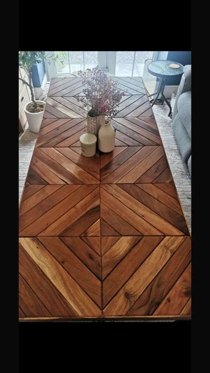 Herringbone Dining Table - Image 2