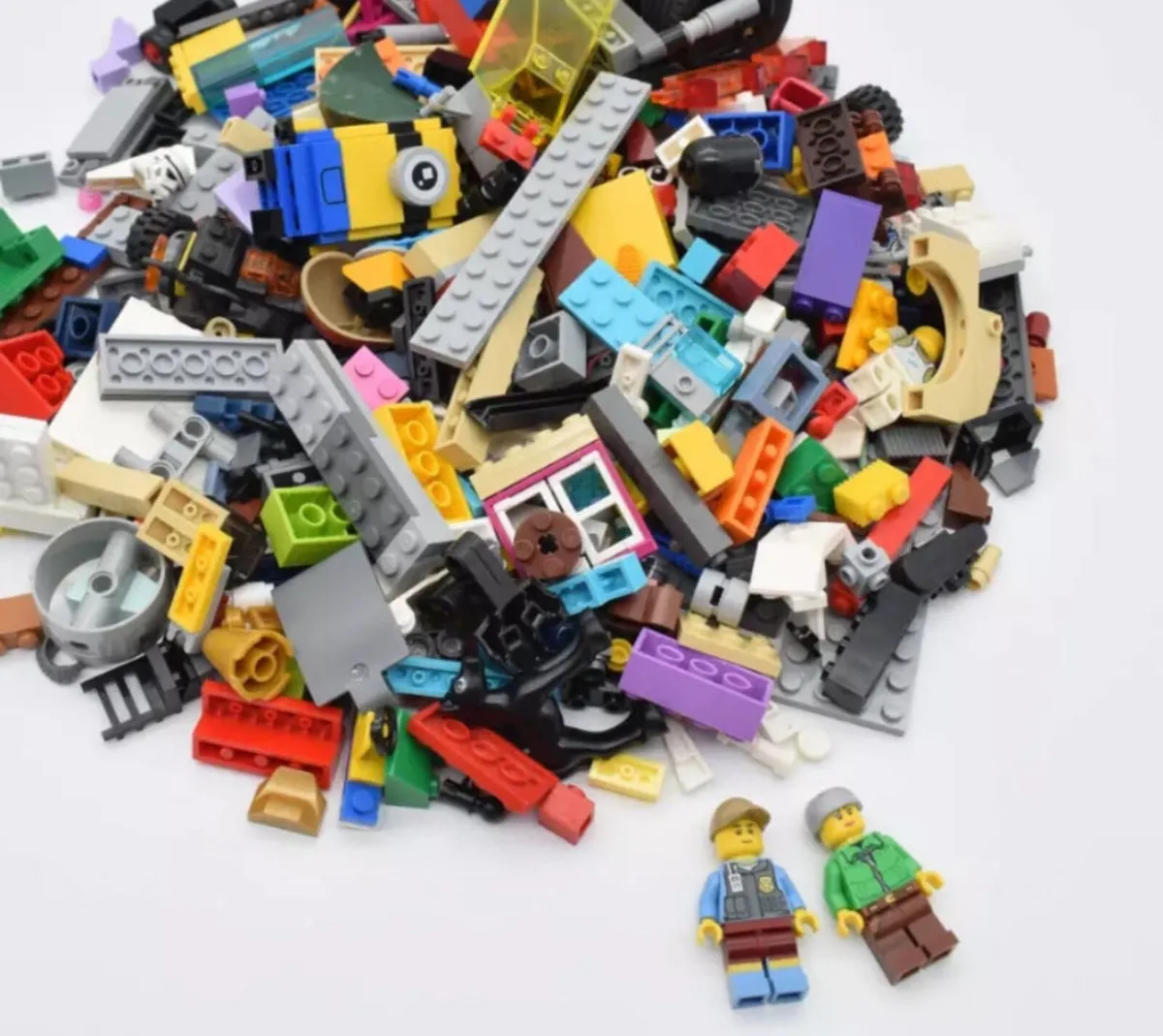 LEGO 1kg Bundle mixed Bricks Parts Pre owned - Image 2