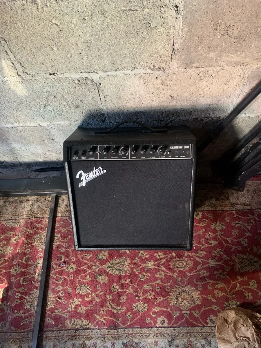 Fender Champion 50XL 50W 1x12 Guitar Combo Amp - Image 1