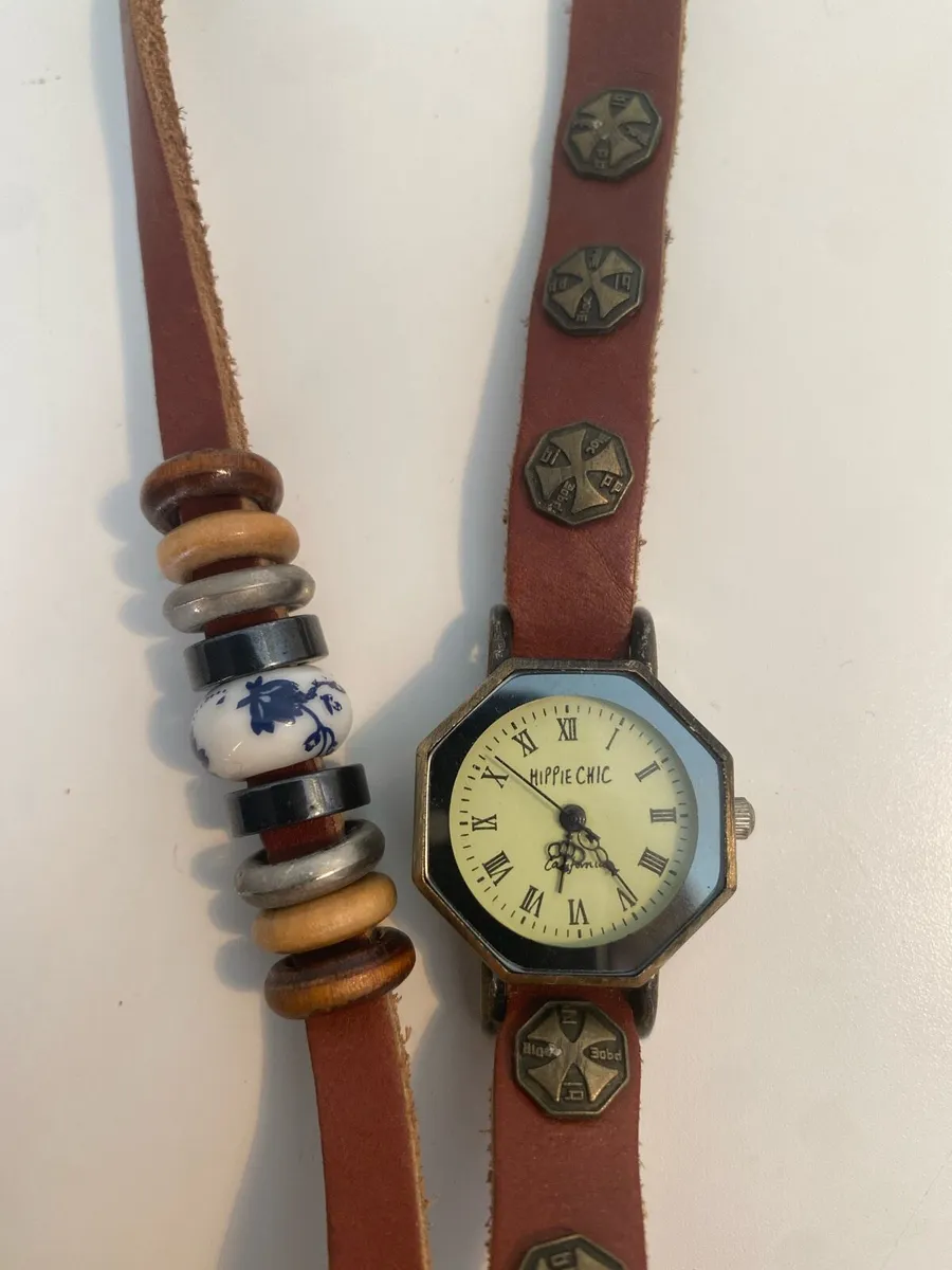 Hippie chic bracelet and watch - Image 3