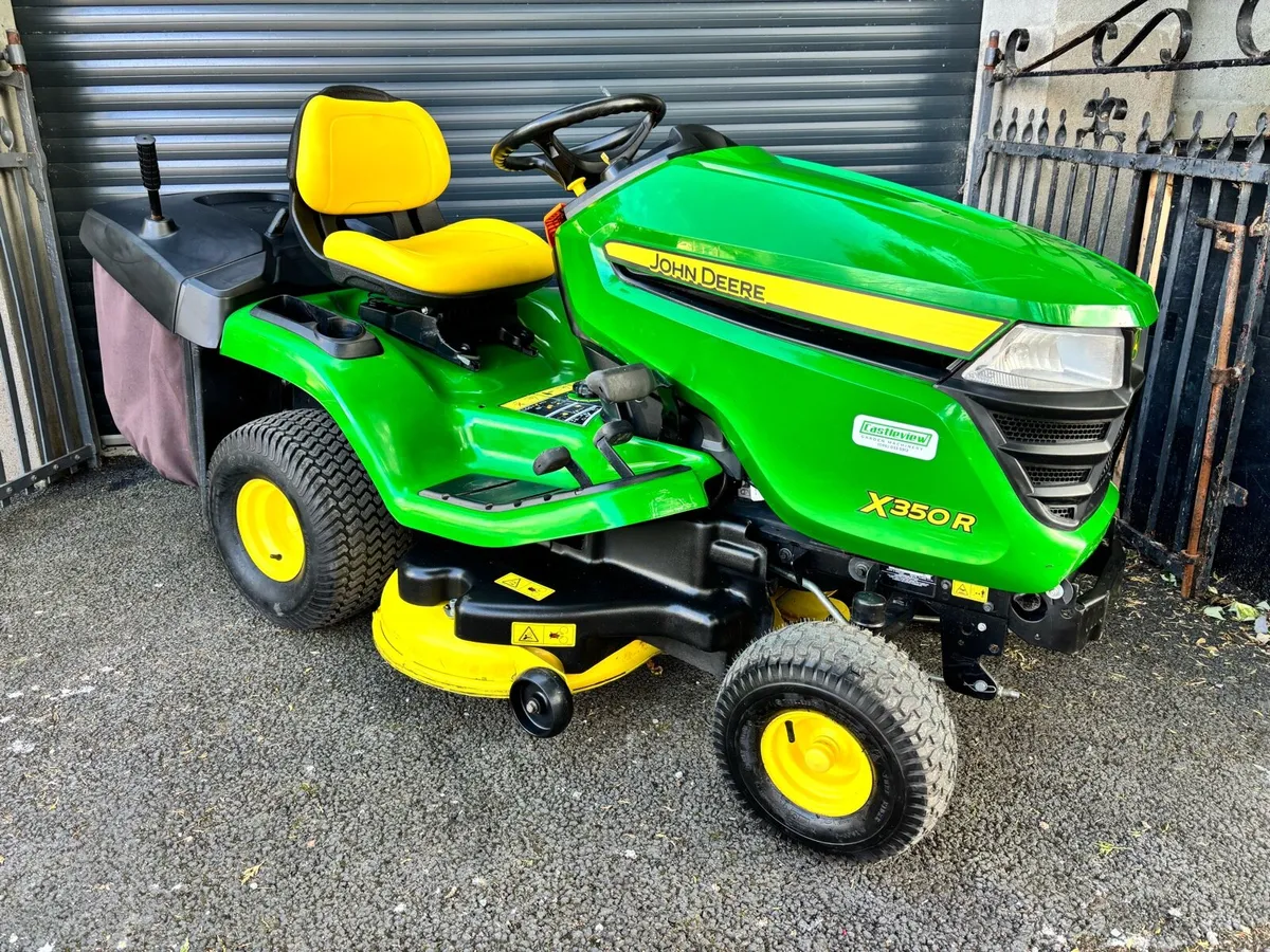 Used John Deere X350R Ride On Lawnmower - Image 2