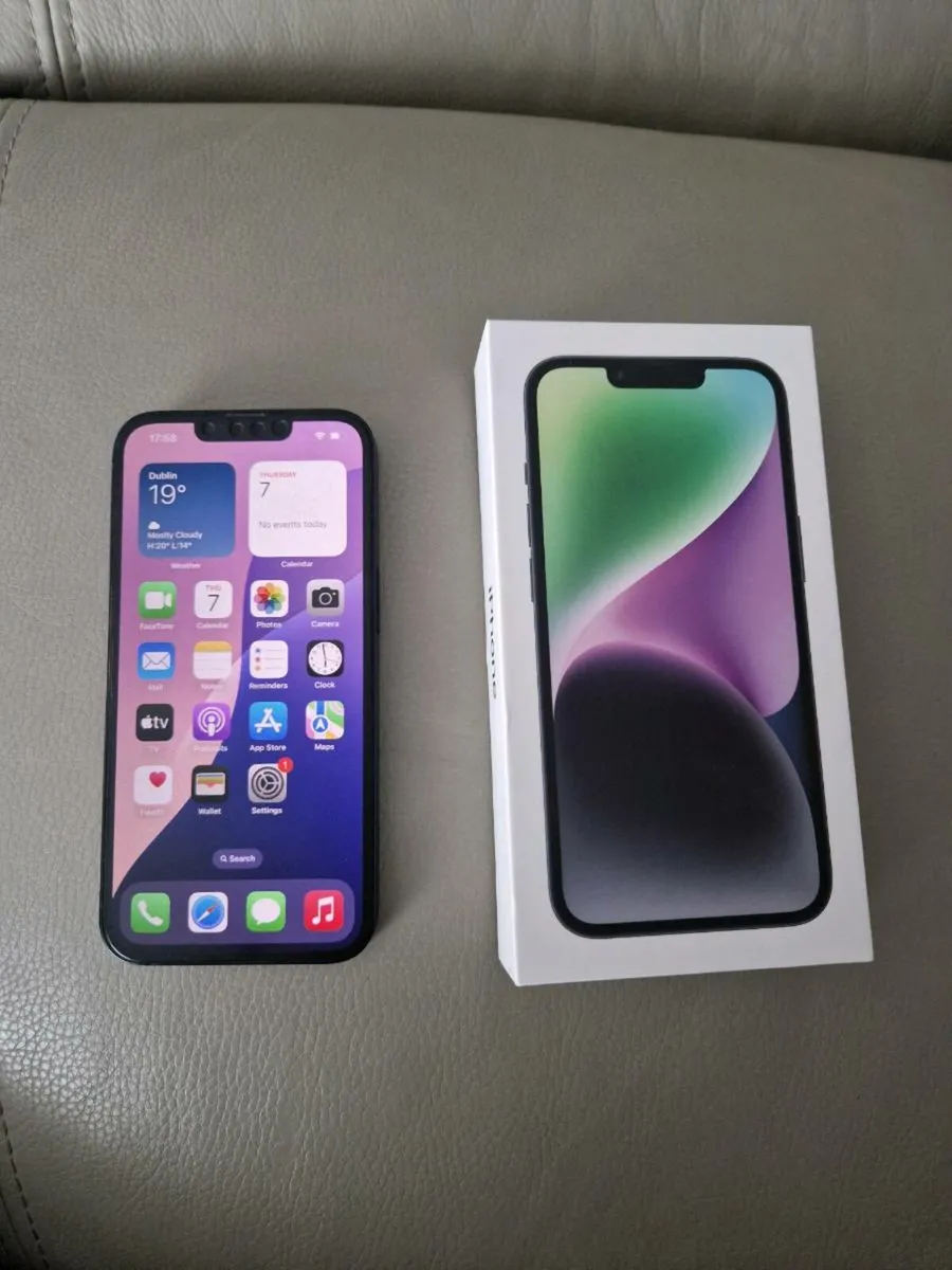 Iphone 14 sim free 128gb - Image 1