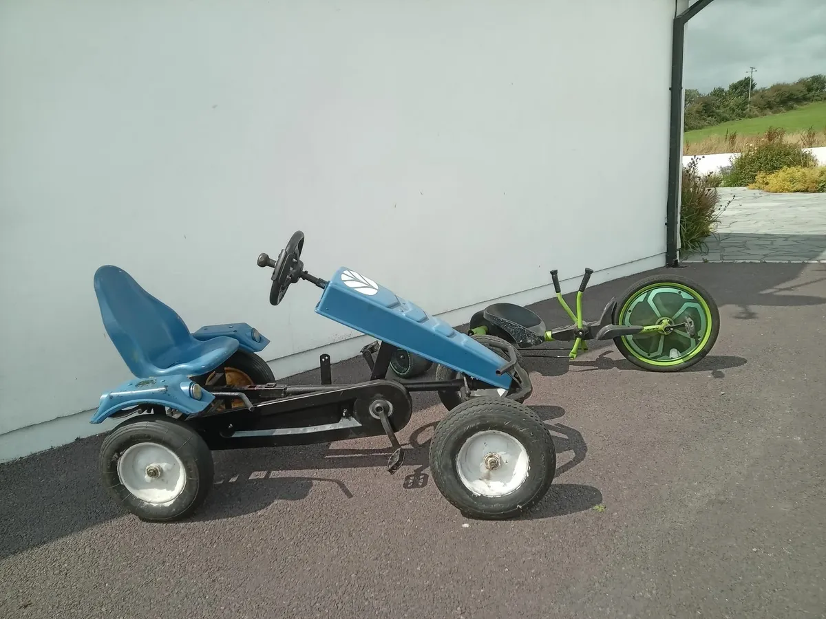Go-kart and Green machine - Image 1
