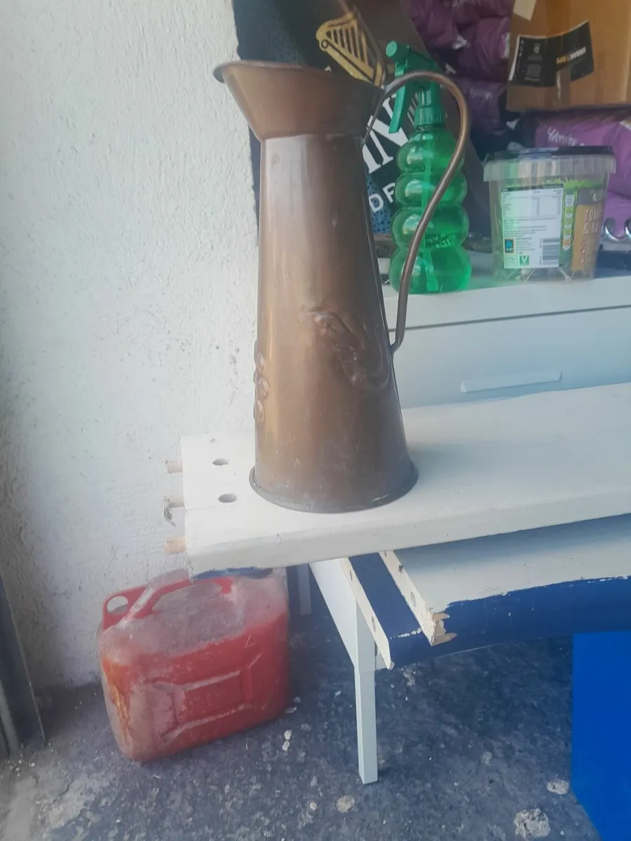 Handmade copper  jug - Image 3