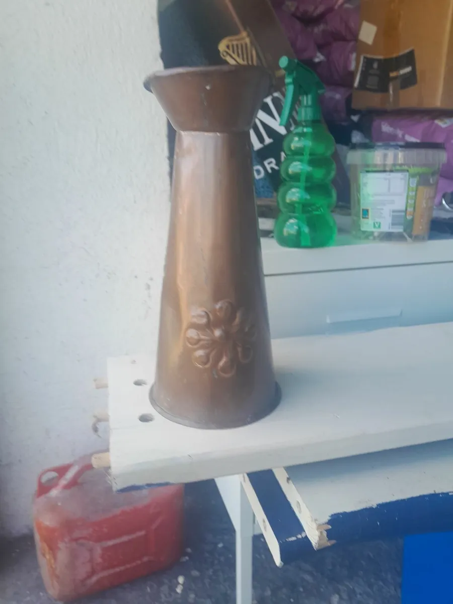 Handmade copper  jug - Image 4