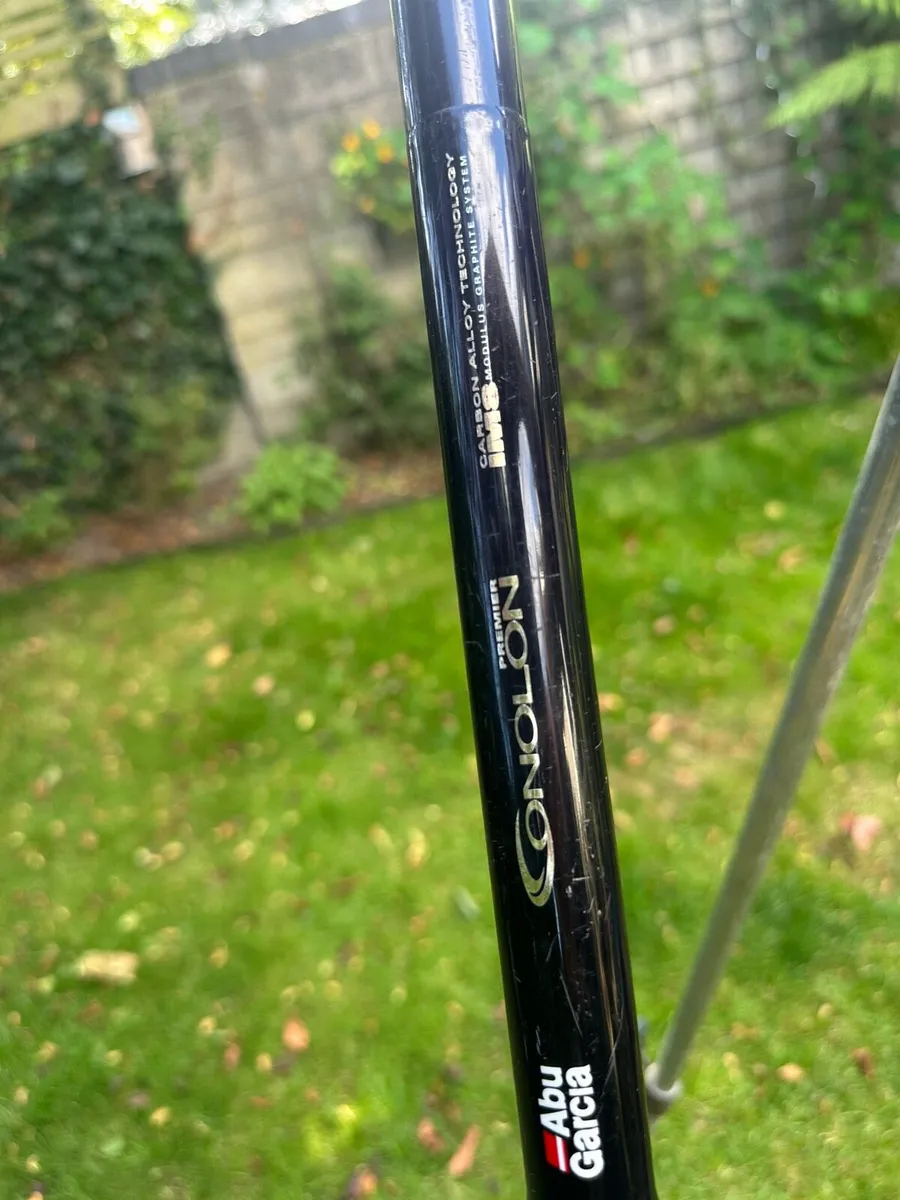 2 beachcaster multiplier fishing rods - Image 1