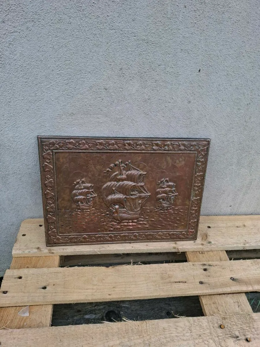 Boat copper frame postage possible