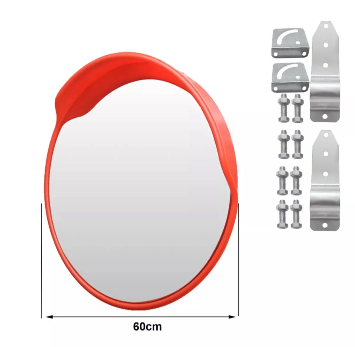 60cm Driveway Convex Curved Safety Mirror NEW - Image 2