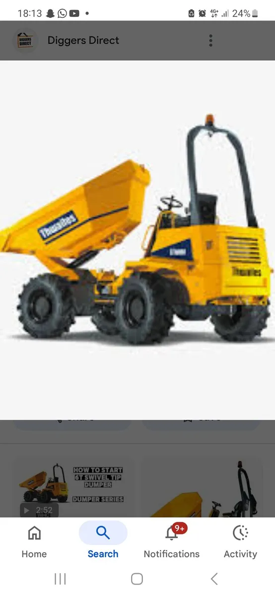 WANTED 6Tonne dumper