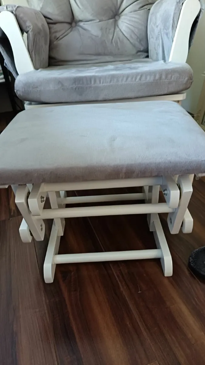 Rocking Chair & Footstool - Image 2